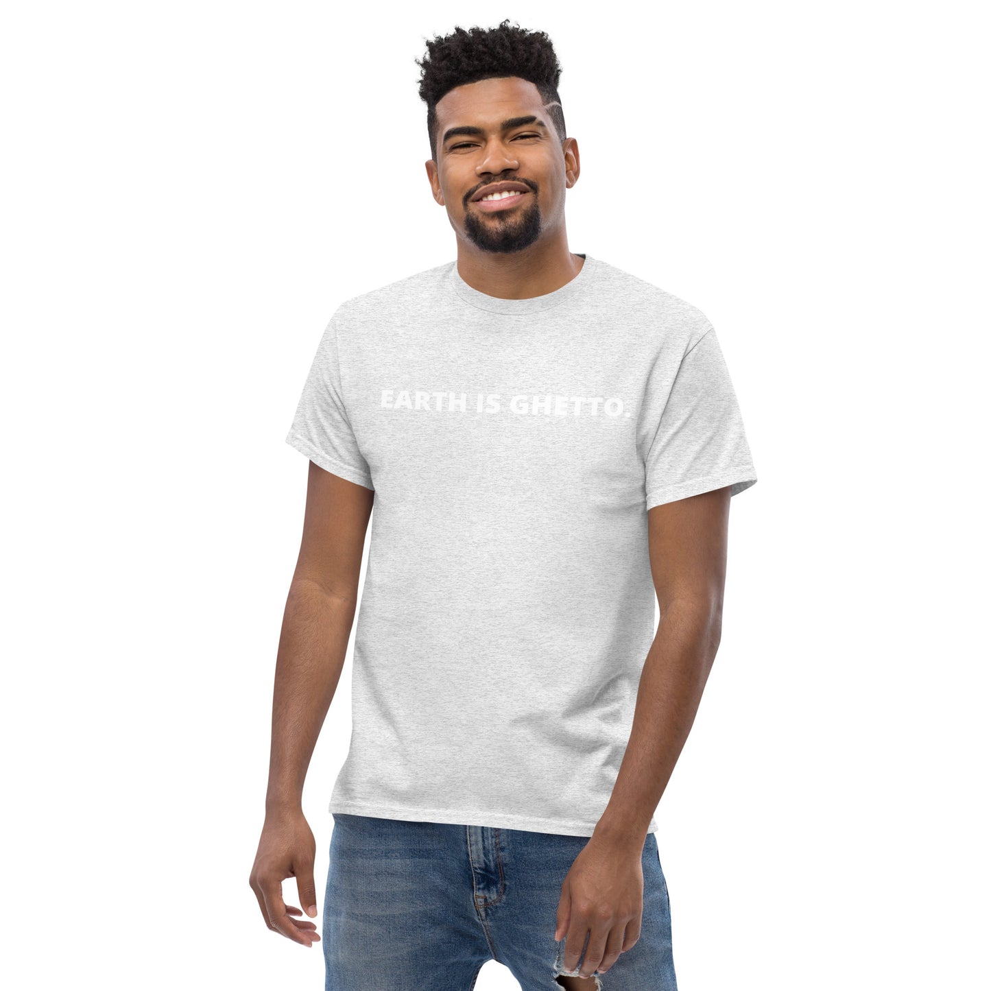 Men's classic EARTH IS GHETTO tee