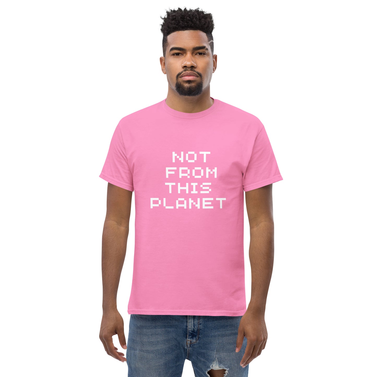 Men's classic NOT FROM THIS PLANET tee