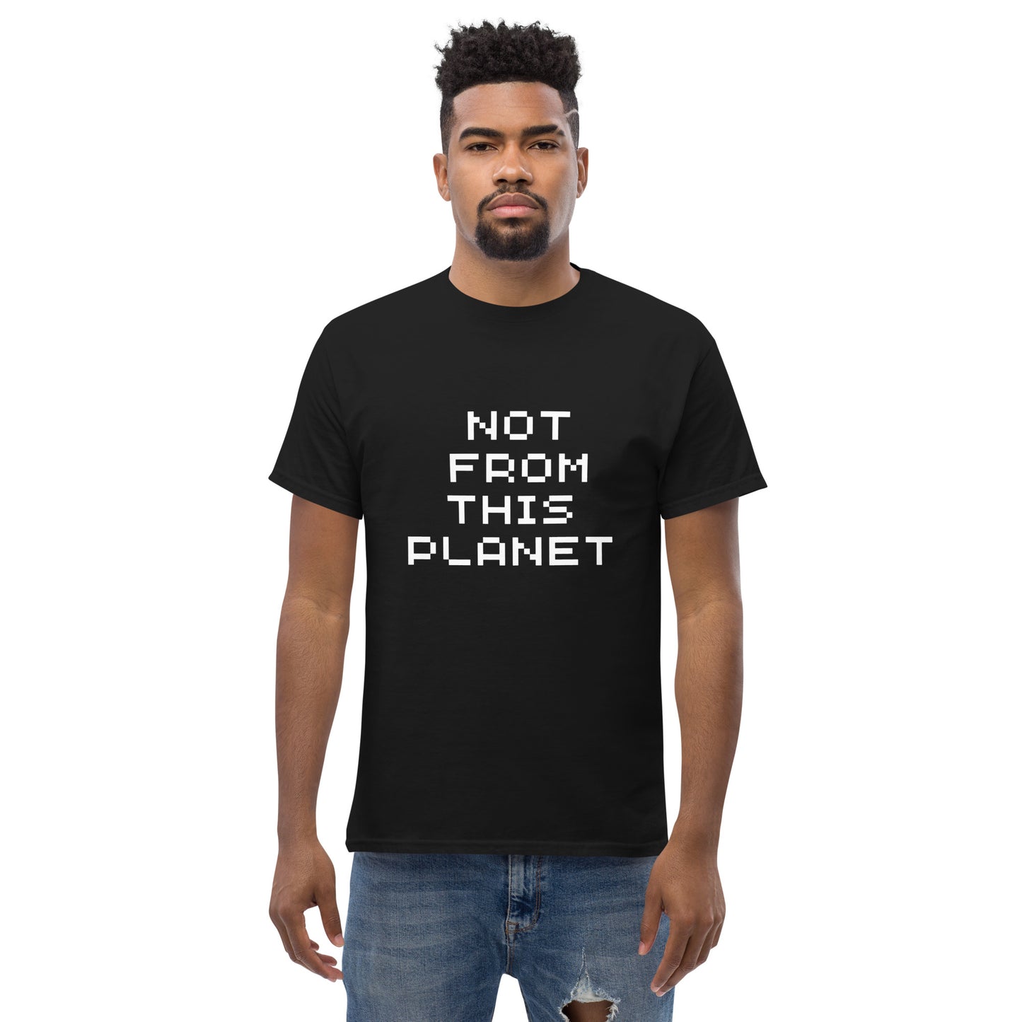 Men's classic NOT FROM THIS PLANET tee