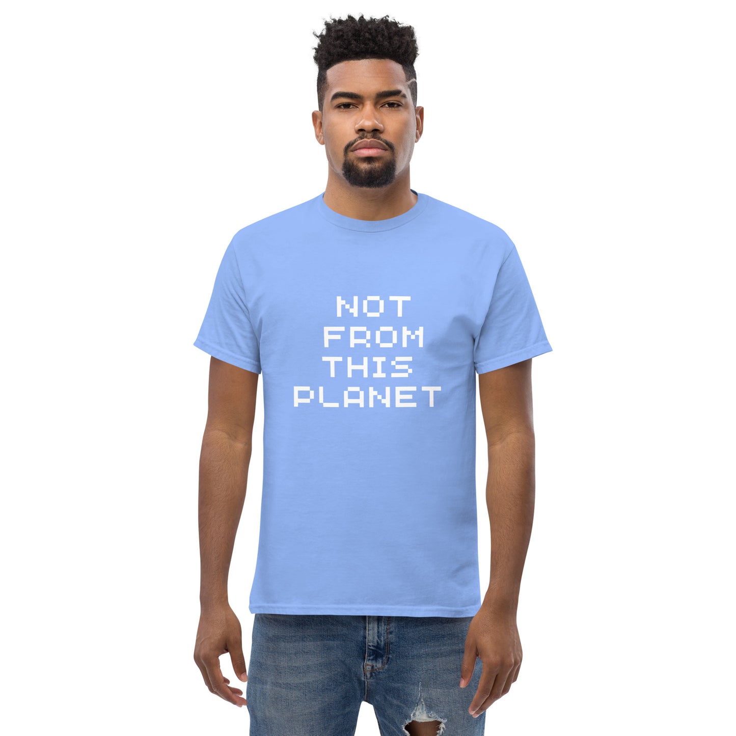 Men's classic NOT FROM THIS PLANET tee