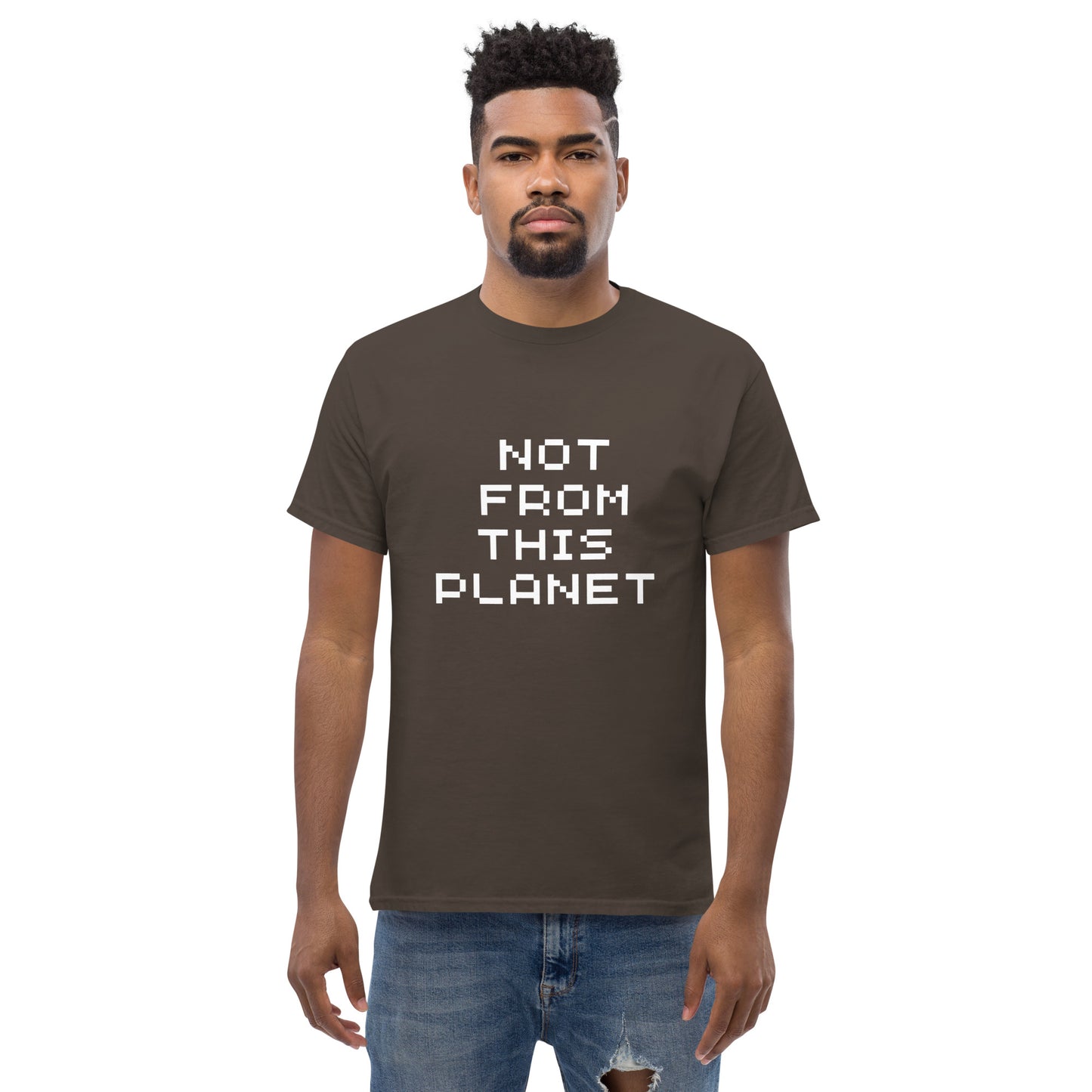 Men's classic NOT FROM THIS PLANET tee