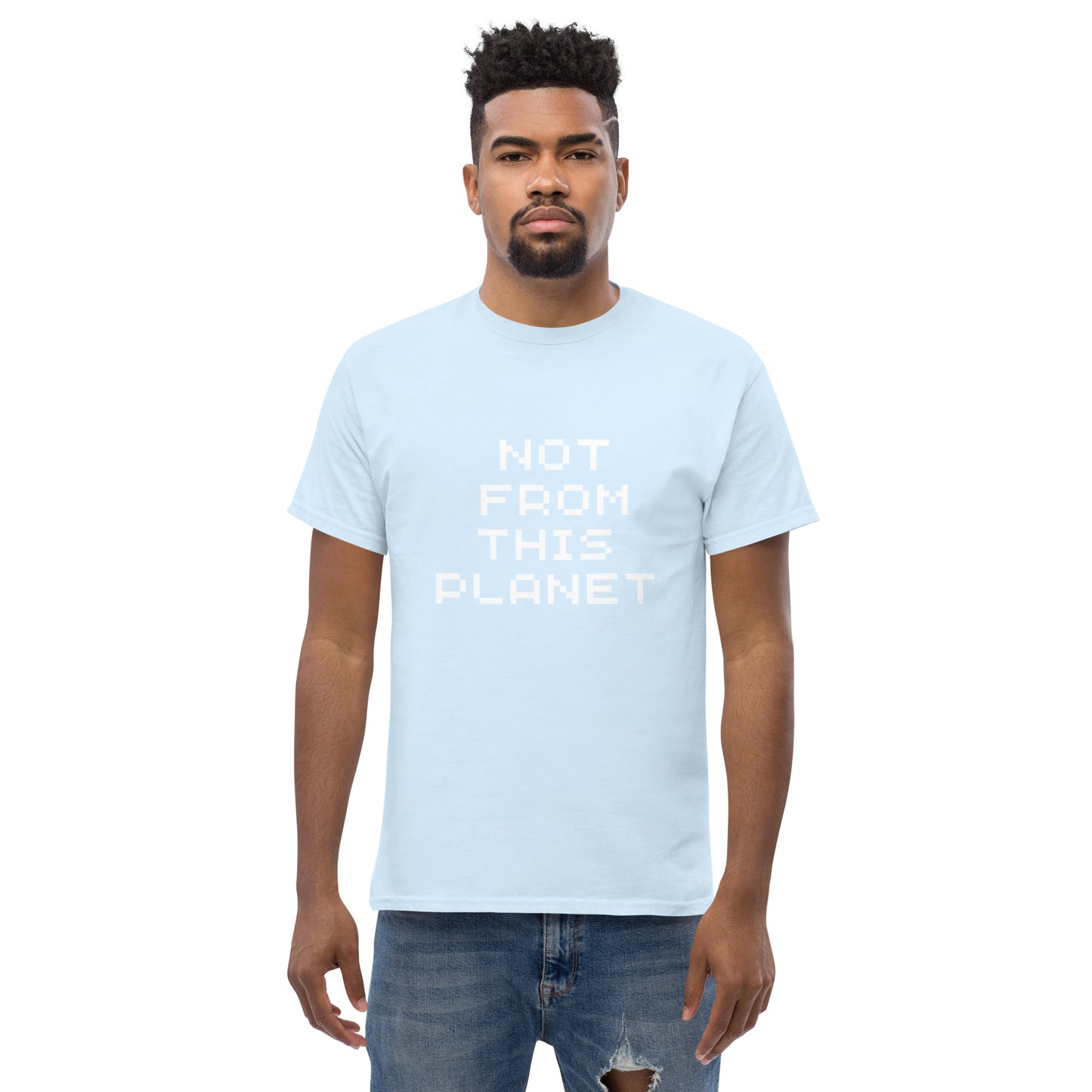 Men's classic NOT FROM THIS PLANET tee