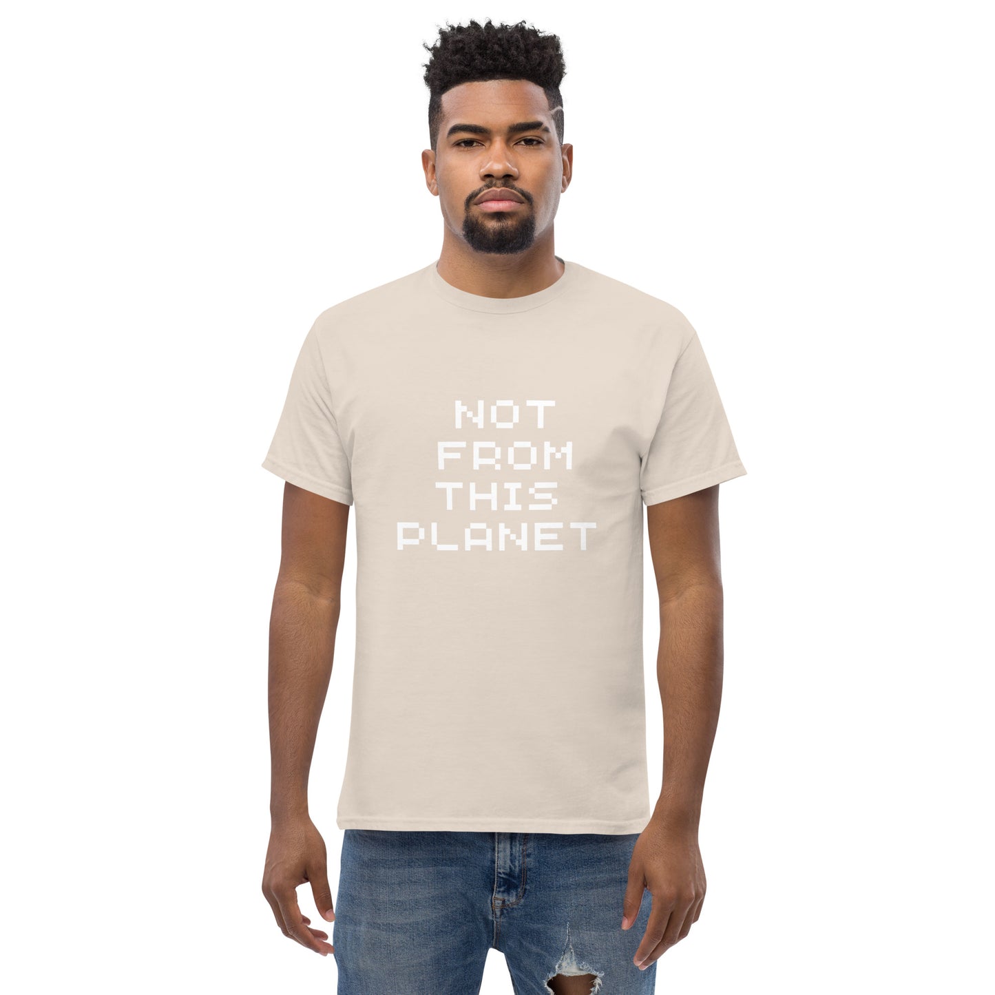 Men's classic NOT FROM THIS PLANET tee