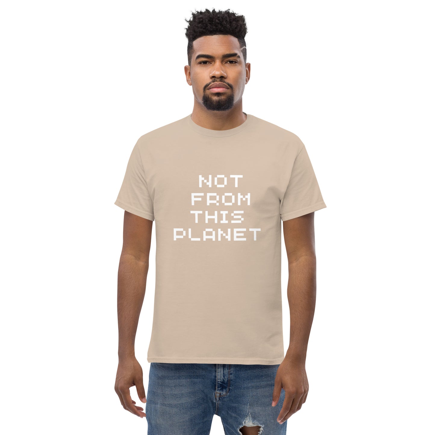 Men's classic NOT FROM THIS PLANET tee