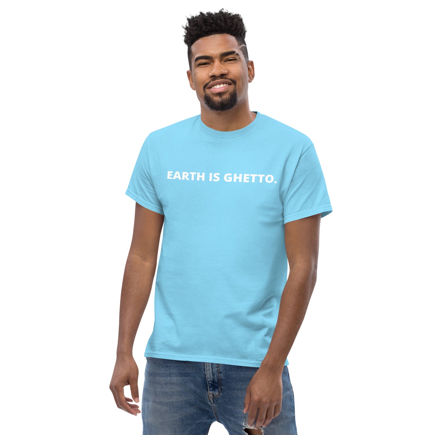 Men's classic EARTH IS GHETTO tee