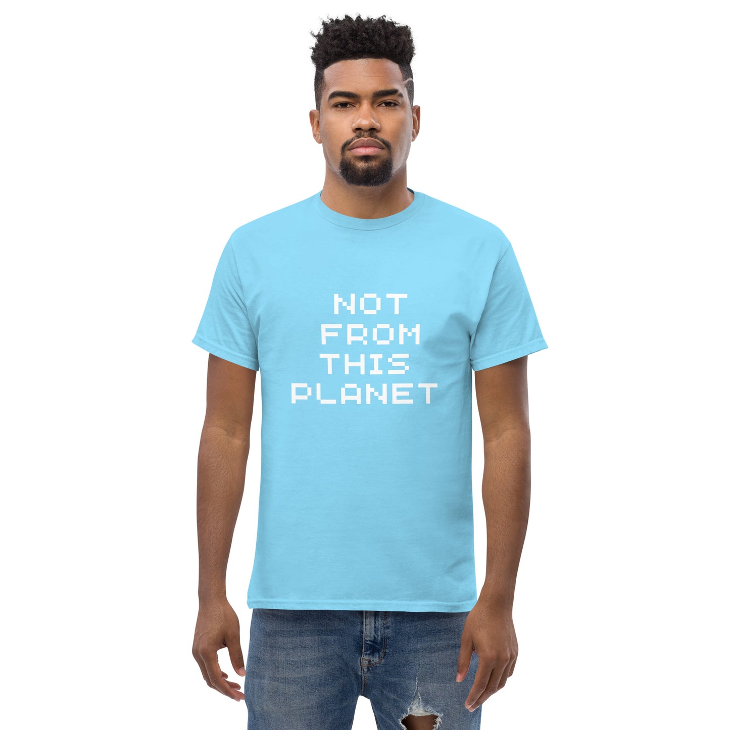 Men's classic NOT FROM THIS PLANET tee