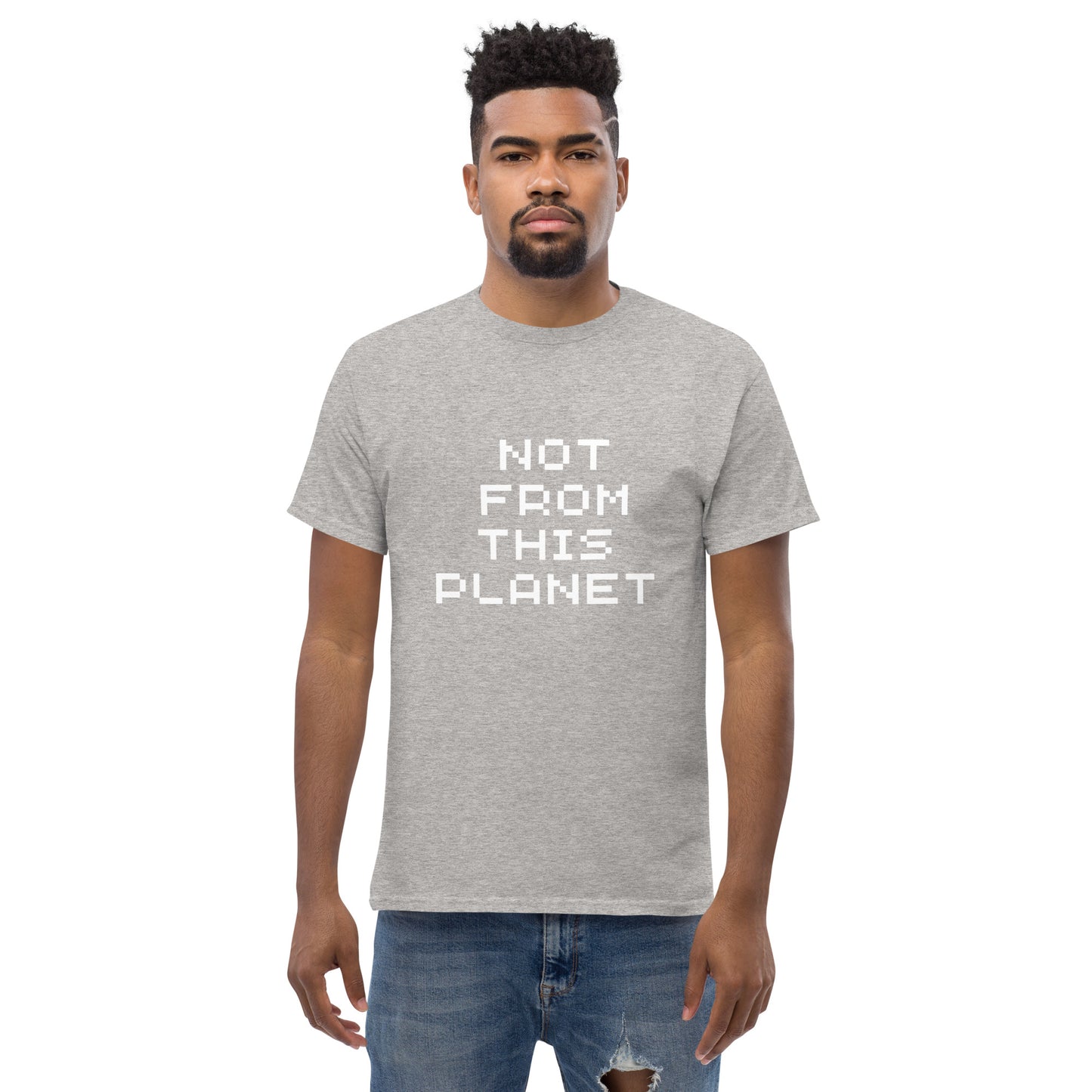 Men's classic NOT FROM THIS PLANET tee