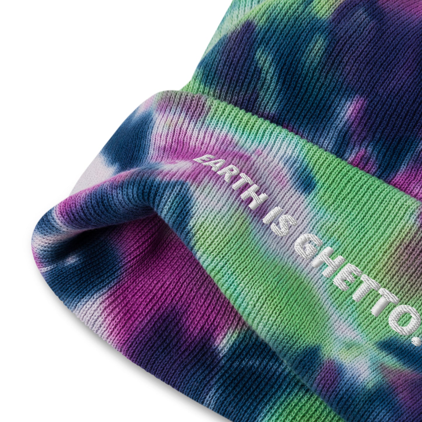 Tie-dye beanie