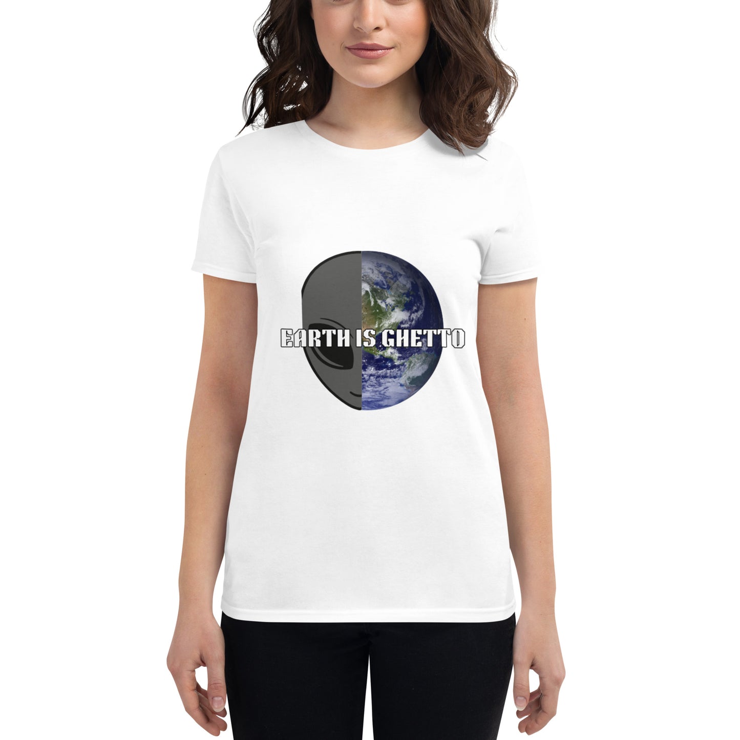Earth Is Ghetto Half Alien World T-shirt