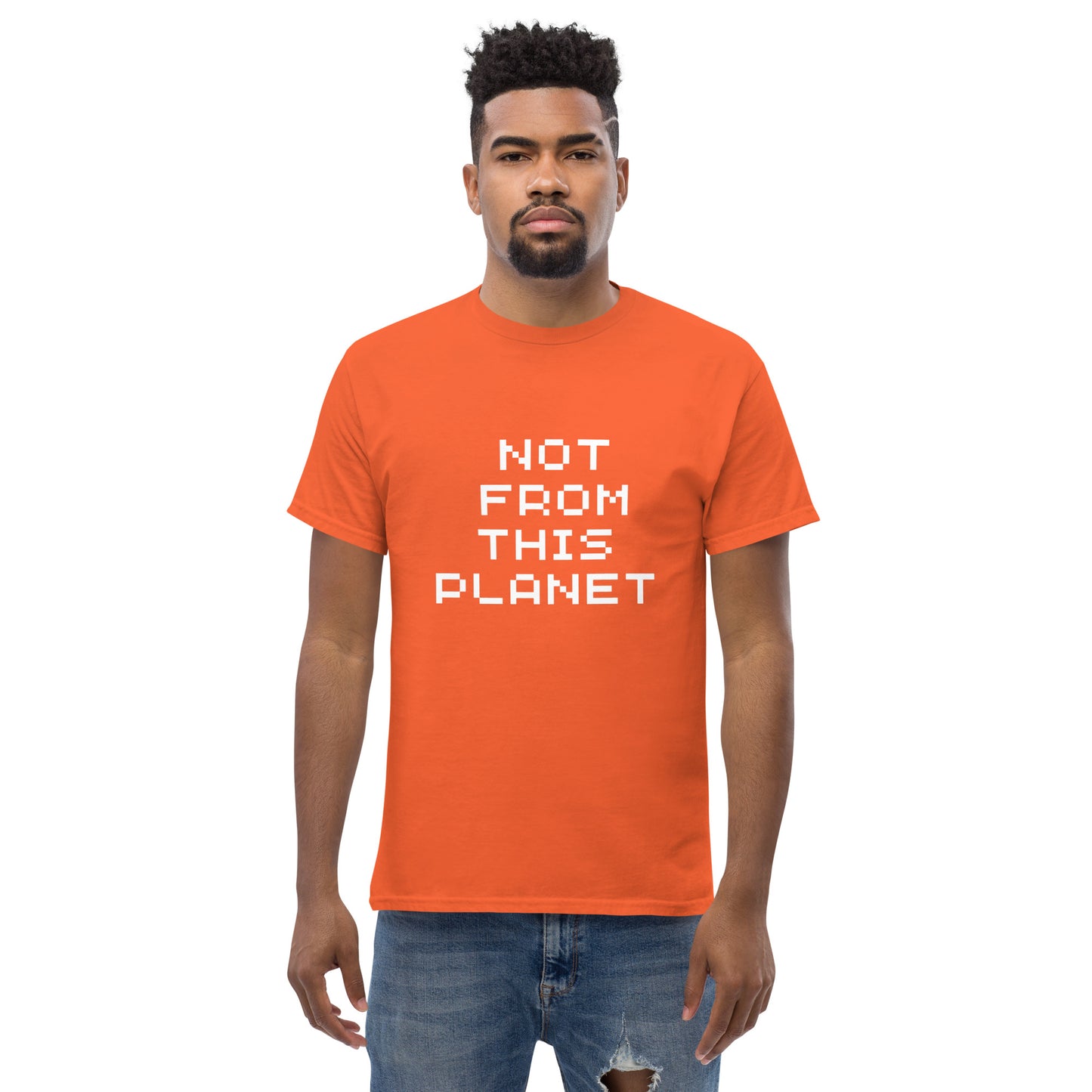Men's classic NOT FROM THIS PLANET tee