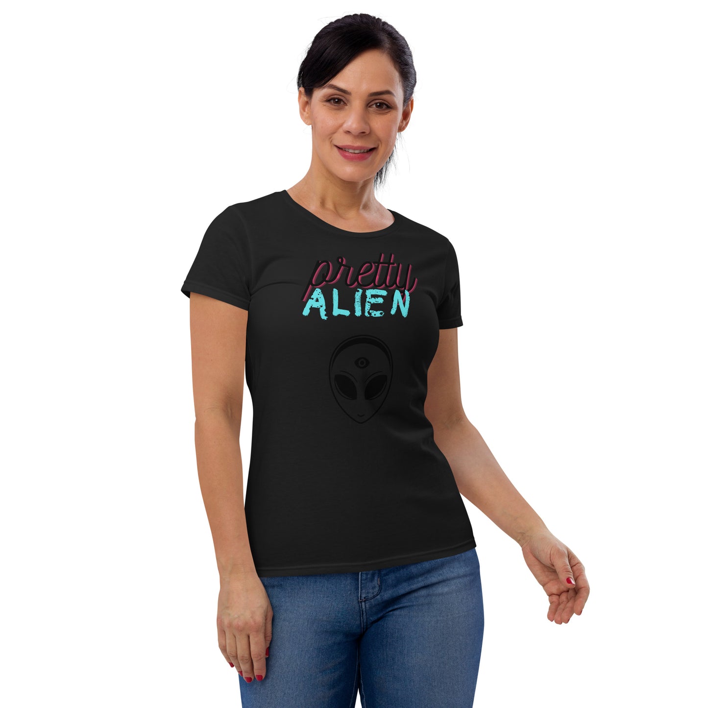 Women's Pretty Alien  t-shirt
